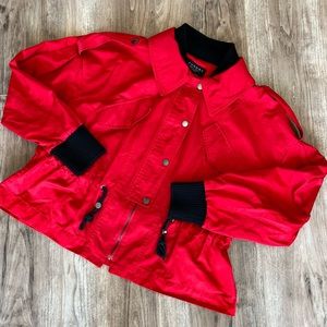 Red Laundry by Shelli Segal jacket Large